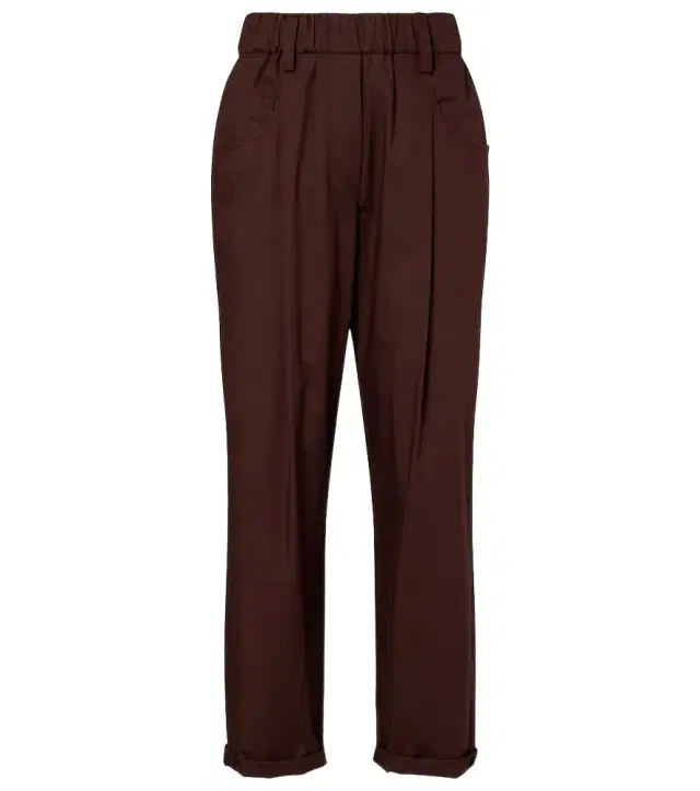 Brunello Cucinelli Monili cotton straight pants