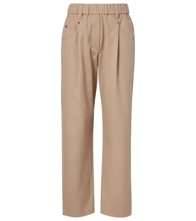 Brunello Cucinelli Cotton-blend straight pants