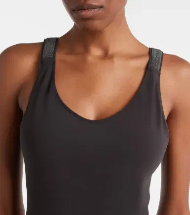 Brunello Cucinelli Embellished swimsuit | Thumbnail 4 Brunello Cucinelli Embellished swimsuit | Thumbnail 4
