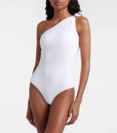 Brunello Cucinelli Monili one-shoulder swimsuit | Thumbnail 2 Brunello Cucinelli Monili one-shoulder swimsuit | Thumbnail 2