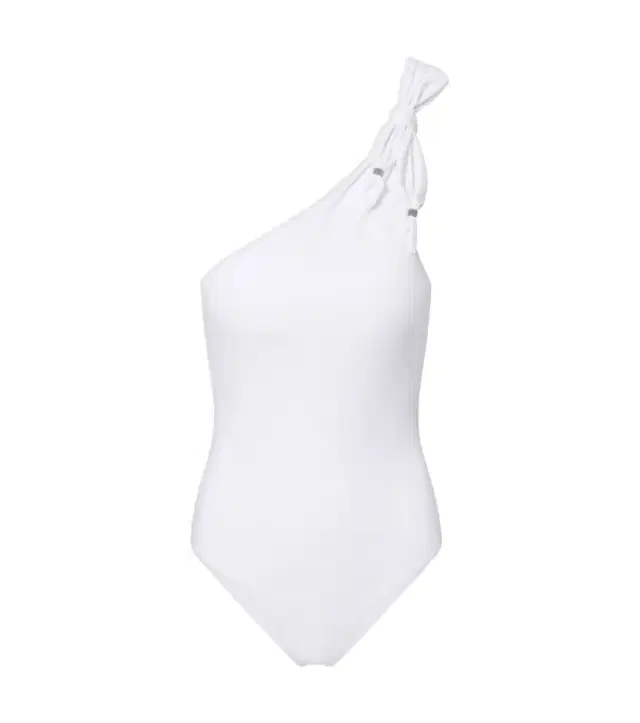 Brunello Cucinelli Monili one-shoulder swimsuit