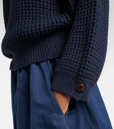 Brunello Cucinelli Cotton-blend polo sweater | Thumbnail 2