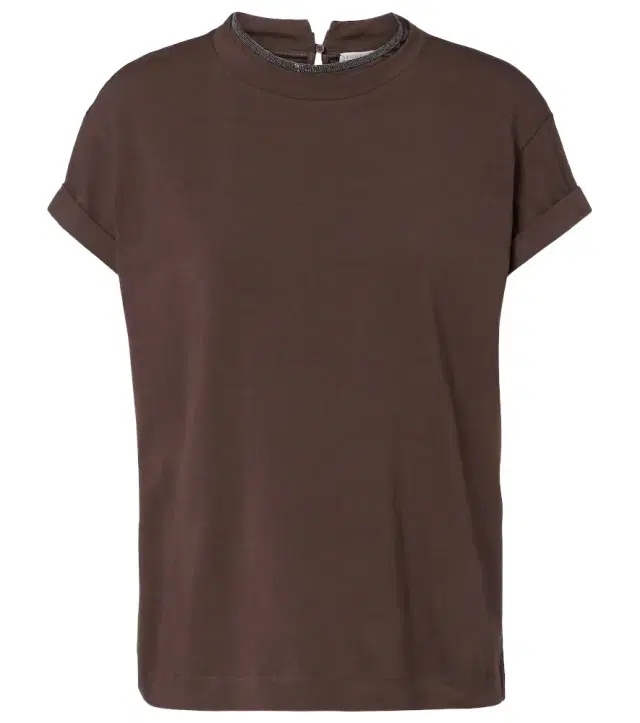 Monili cotton-blend T-shirt