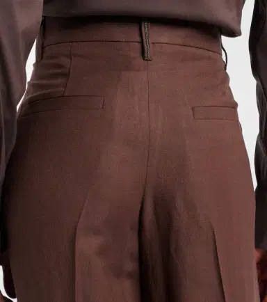 Brunello Cucinelli Wide-leg pants | Thumbnail 3 Brunello Cucinelli Wide-leg pants | Thumbnail 3