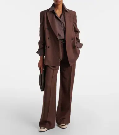 Brunello Cucinelli Wide-leg pants | Thumbnail 4 Brunello Cucinelli Wide-leg pants | Thumbnail 4