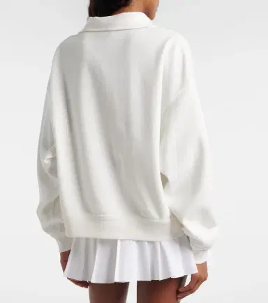 Brunello Cucinelli Cotton-blend zip-up sweatshirt | Thumbnail 3