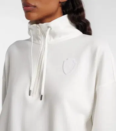 Brunello Cucinelli Cotton-blend zip-up sweatshirt | Thumbnail 5