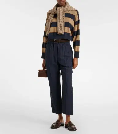 Brunello Cucinelli Tapered pants | Thumbnail 3 Brunello Cucinelli Tapered pants | Thumbnail 3