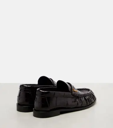 Saint Laurent Eel leather penny loafers | Thumbnail 3