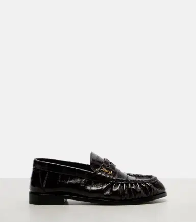 Saint Laurent Eel leather penny loafers | Thumbnail 4