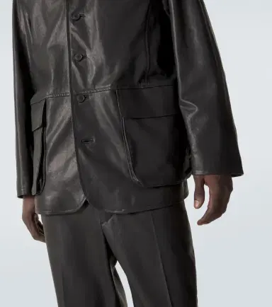 Auralee Leather blouson jacket | Thumbnail 2 Auralee Leather blouson jacket | Thumbnail 2