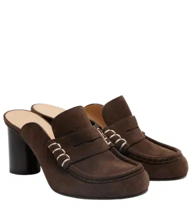 JW Anderson 75 suede mules | Thumbnail 1 JW Anderson 75 suede mules | Thumbnail 1