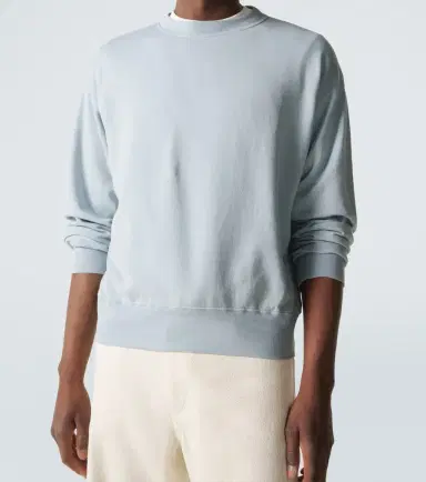 Auralee Cotton, wool and silk sweatshirt | Thumbnail 4
