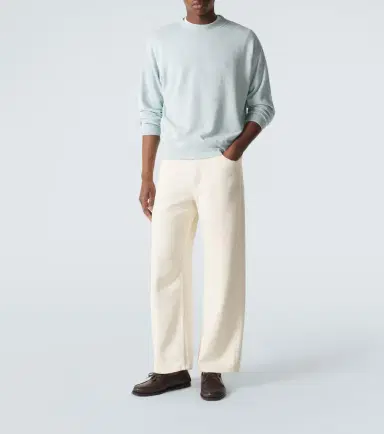 Auralee Cotton, wool and silk sweatshirt | Thumbnail 6