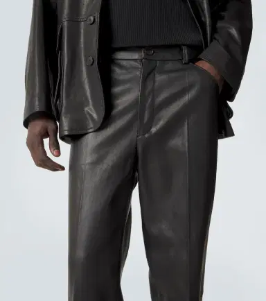 Auralee Leather straight pants | Thumbnail 5 Auralee Leather straight pants | Thumbnail 5