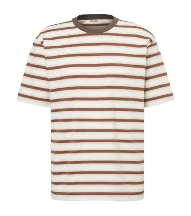 Auralee triped cotton jersey T-shirt | Thumbnail 1