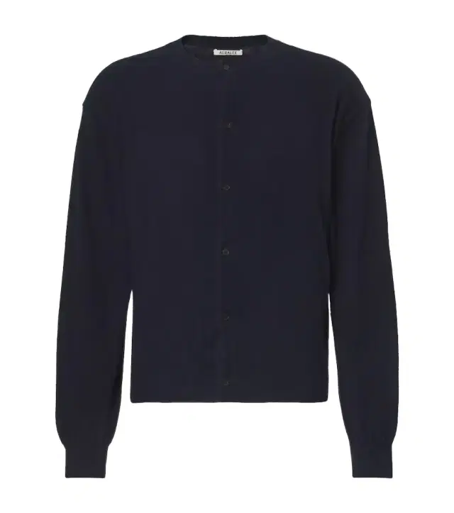 Cashmere and cotton cardigan