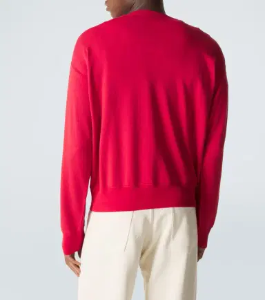 Auralee Cotton, wool and silk sweatshirt | Thumbnail 5