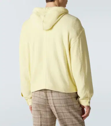 Auralee Cotton-blend pile zip-up hoodie | Thumbnail 7