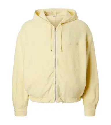 Auralee Cotton-blend pile zip-up hoodie | Thumbnail 1
