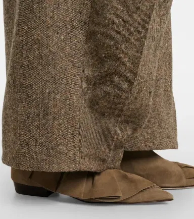 JW Anderson Ruffled suede ankle boots | Thumbnail 6 JW Anderson Ruffled suede ankle boots | Thumbnail 6