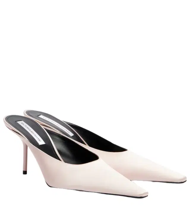 Victoria Beckham Sloan satin mules