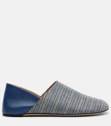 JW Anderson Leather-trimmed slip-on shoes | Thumbnail 2 JW Anderson Leather-trimmed slip-on shoes | Thumbnail 2