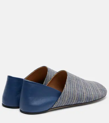 JW Anderson Leather-trimmed slip-on shoes | Thumbnail 3 JW Anderson Leather-trimmed slip-on shoes | Thumbnail 3