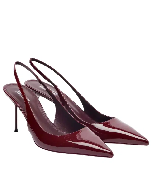 Paris Texas Lidia 70 patent leather slingback pumps