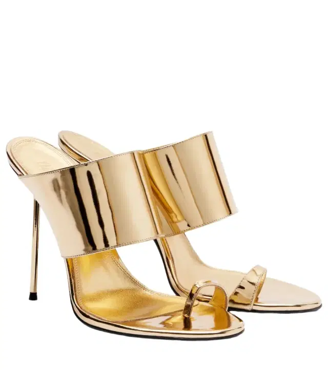 Paris Texas Lidia 105 patent leather mules