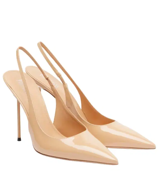 Paris Texas Lidia 105 patent leather slingback pumps