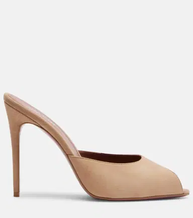 Paris Texas Vera 105 suede mules | Thumbnail 4