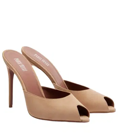 Paris Texas Vera 105 suede mules | Thumbnail 1