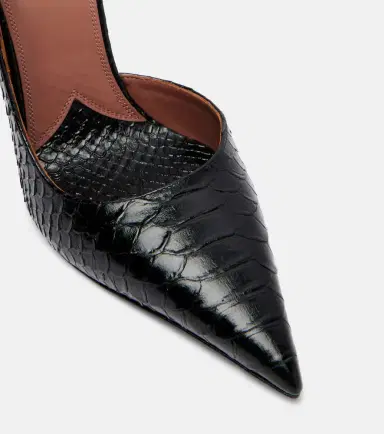 Paris Texas Vera 105 snake-effect leather pumps | Thumbnail 2