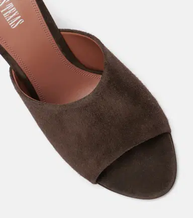 Paris Texas Nina 105 suede mules | Thumbnail 2 Paris Texas Nina 105 suede mules | Thumbnail 2