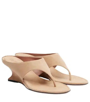 Paris Texas Nina suede thong sandals | Thumbnail 1