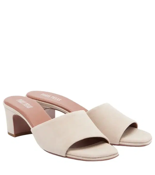 Paris Texas Ava 50 suede mules
