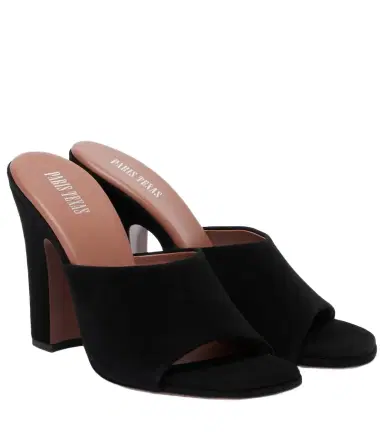 Paris Texas Ava suede mules | Thumbnail 1 Paris Texas Ava suede mules | Thumbnail 1