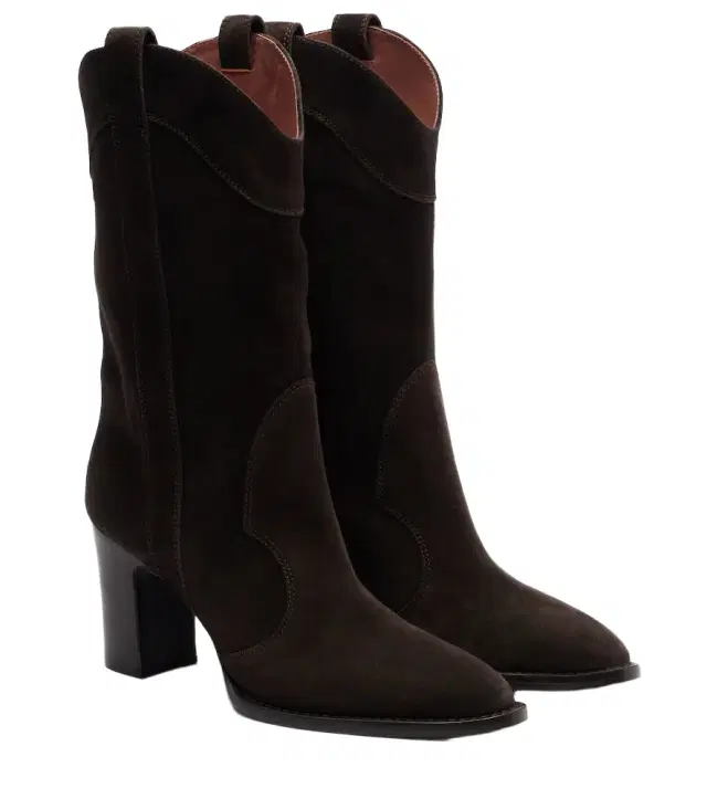Paris Texas Belle suede ankle boots