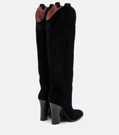 Paris Texas Lavinia suede knee-high boots | Thumbnail 4