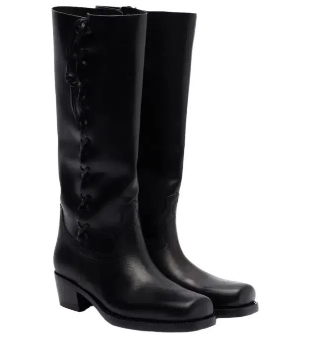 Paris Texas Roxanne 45 leather knee-high boots