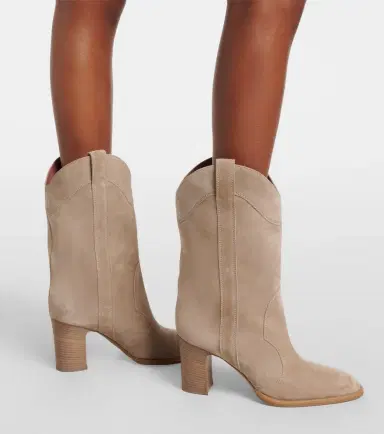 Paris Texas Lavinia suede cowboy boots | Thumbnail 5