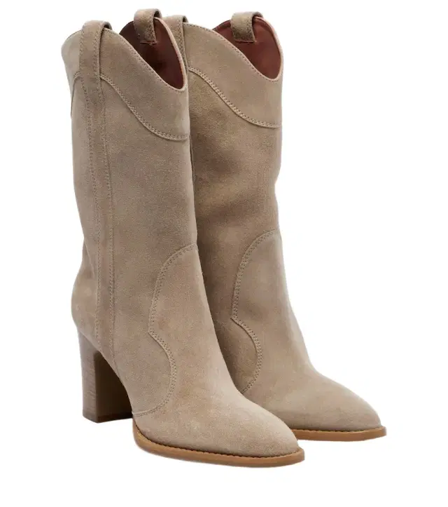 Paris Texas Lavinia suede cowboy boots