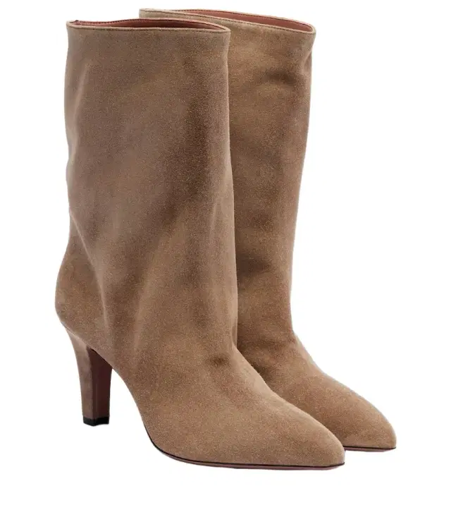 Paris Texas Elsa 75 suede ankle boots