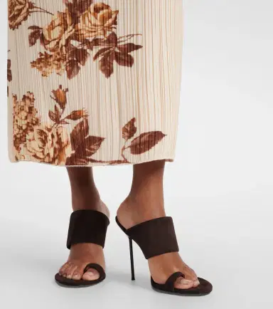 Paris Texas Lidia 105 suede sandals | Thumbnail 5