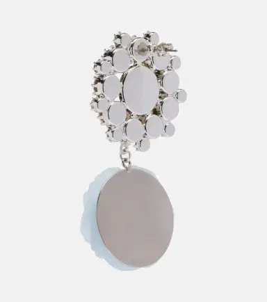 Magda Butrym Floral-appliqué embellished drop earrings | Thumbnail 4 Magda Butrym Floral-appliqué embellished drop earrings | Thumbnail 4