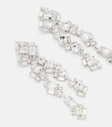Magda Butrym Crystal-embellished drop earrings | Thumbnail 4