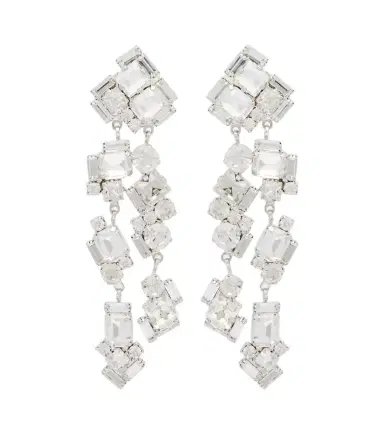 Magda Butrym Crystal-embellished drop earrings | Thumbnail 1