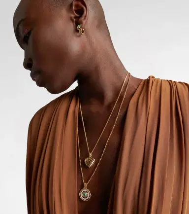 David Yurman 18kt gold locket necklace | Thumbnail 3