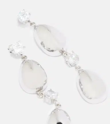 Magda Butrym Crystal-embellished drop earrings | Thumbnail 2